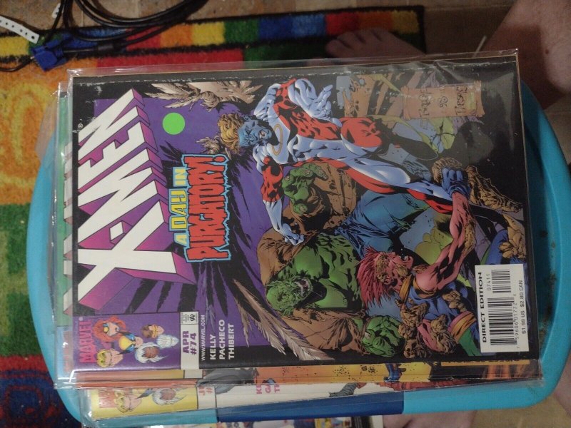 X MEN # 74  1998 MARVEL DISNEY abomination morlocks maggot