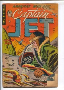 Captain Jet #5  1953 - Farrell  -G/VG - Comic Book