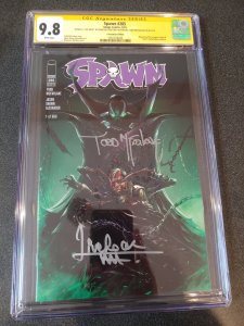 SPAWN # 285  CGC 9.8 SS TODD MCFARLANE & FRANCESO MATTINA