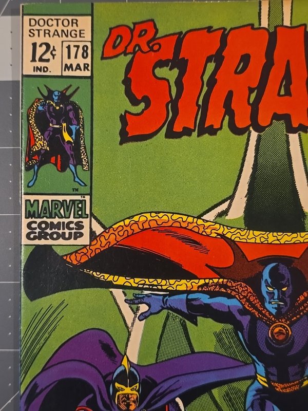 Doctor Strange #178 Comic Silver Age Black Knight/Tiboro Marvel Comics Mar-1969