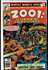 2001, A Space Odyssey #5 (1977) 2001: A Space Odyssey