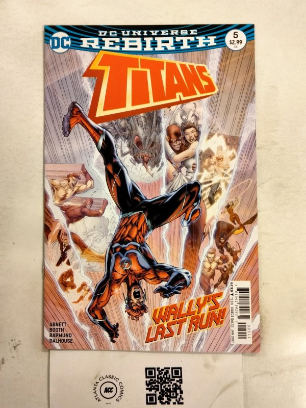 Titans #5 VF-NM DC Comic Book Rebirth 9 TJ83