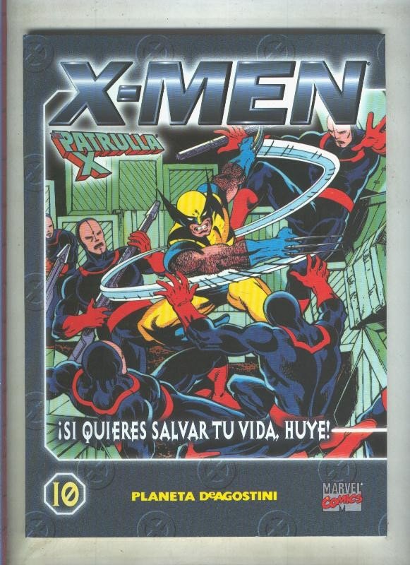 Coleccionable X Men / La Patrulla X numero 10  (subrayado algun credito por d...