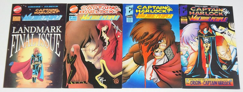 Captain Harlock: the Machine People #1-4 VF/NM complete series - eternity comics