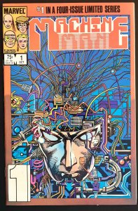 Machine Man #1- 4 Direct Edition (1984) Complete Series Set- KEY 1st Wreckers