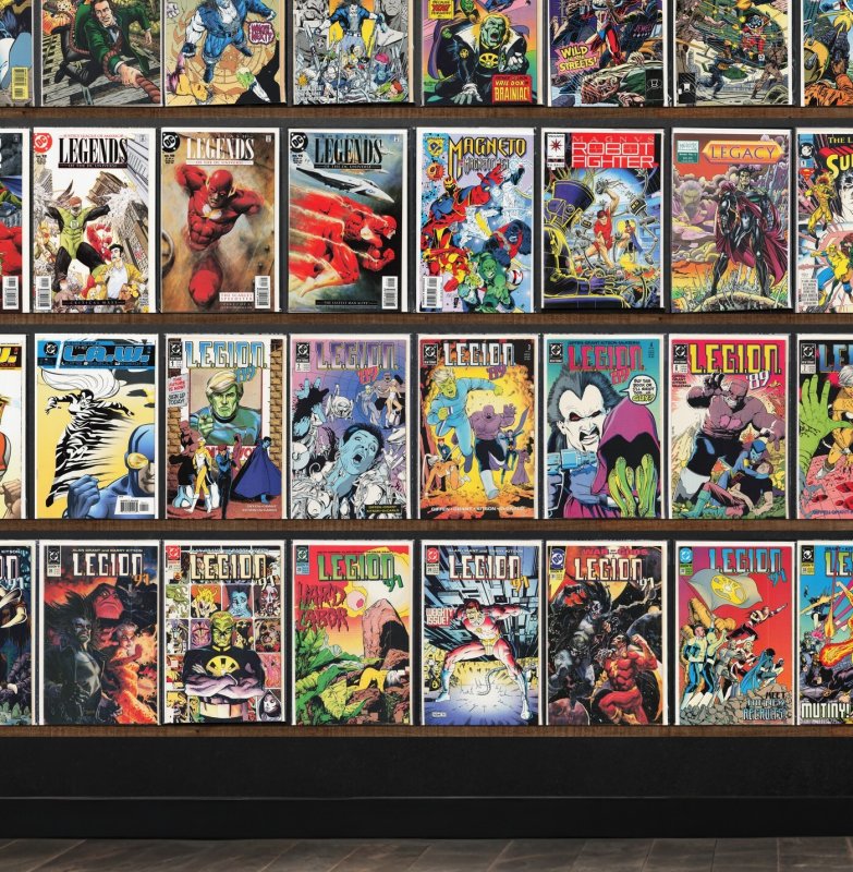 Huge Lot 150+ Comics with L.E.G.I.O.N., Legionnaires & More!