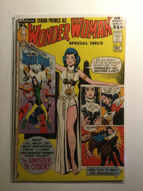 Wonder Woman 197 Very Fine- Vf- 7.5 Dc Comics