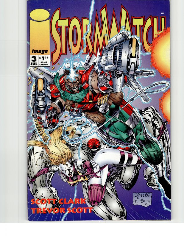 Stormwatch #3 (1993) Stormwatch [Key Issue]