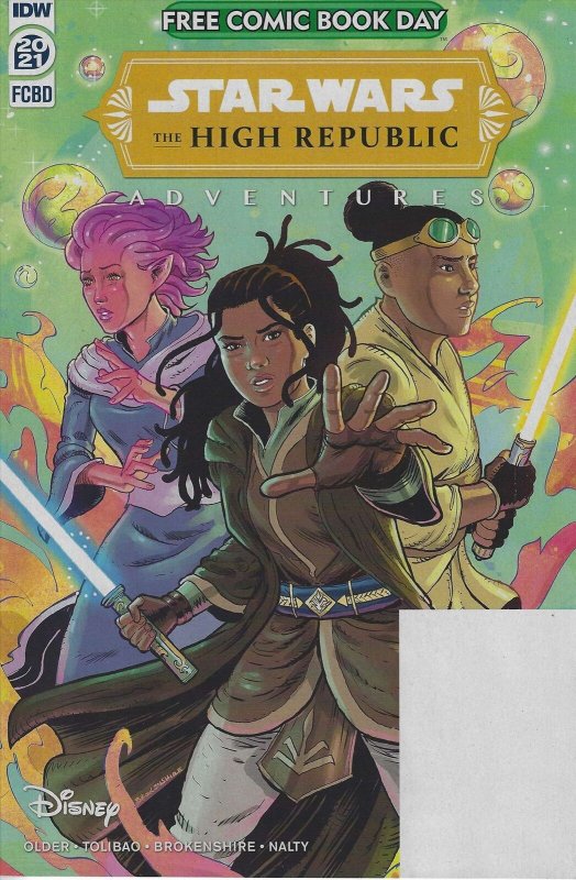 Star Wars: The High Republic Adventures FCBD #2021 VF/NM; IDW | we combine shipp 