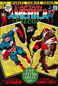 Marvel CAPTAIN AMERICA (1968 Series) #144 VG+