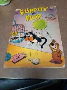 Flippity and Flop #7 DC comics 1952 Golden Age funny animal cartoon