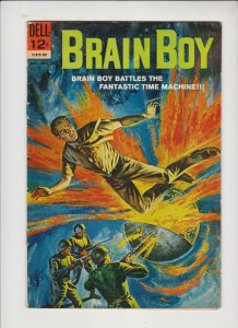BRAIN BOY #4 1963 DELL 12c / G/VG