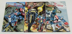 Punisher/Captain America: Blood & Glory #1-3 VF/NM complete series prestige 1992