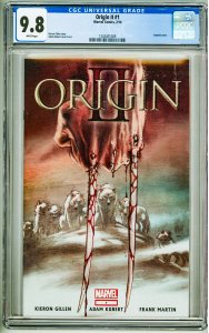 Origin II #1 (2014) CGC 9.8! Acetate cover