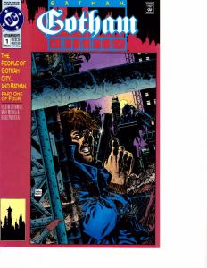 Lot Of 2 Gotham Nights Batman DC Comic Books #1 2   J69