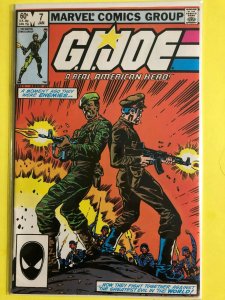 G.I. JOE A REAL AMERICAN HERO #7 1984 MARVEL / UNREAD / VF+ 