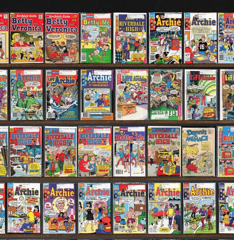 Huge Lot 150+ Comics with Archie, Life With Archie, Pep Comics & More!