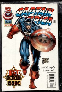 Captain America #1  (1996) Captain America [Key Issue]