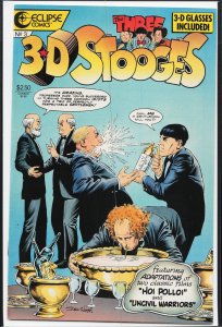 Three-D Three Stooges #3 (1987) The Three Stooges