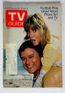 TV Guide 10/30/1972 Larry Hagman VG