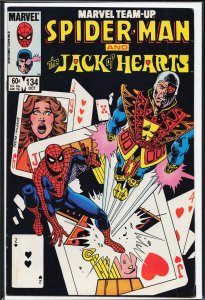 Marvel Team-Up #134 (1983) Jack of Hearts