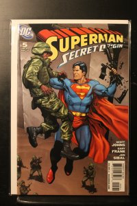 Superman: Secret Origin #5 Gary Frank Superman Cover (2010)