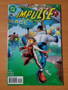 Impulse #40 Direct Market Edition ~ NEAR MINT NM ~ 1998 DC Comics 