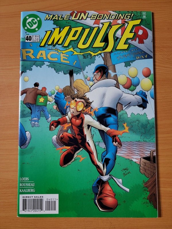 Impulse #40 Direct Market Edition ~ NEAR MINT NM ~ 1998 DC Comics