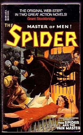 SPIDER-PULP-PAPERBACK #1-C&G VF