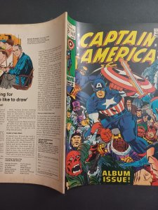 Captain America #112 -  Stan Lee - Jack Kirby - 1969 - VF