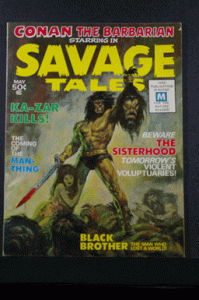 Savage Tales #1 May 1971 Conan VF