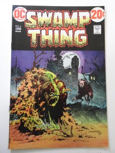 Swamp Thing #4 (1973) FN Condition!