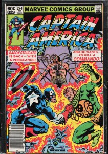 Captain America #274 (1982) Captain America
