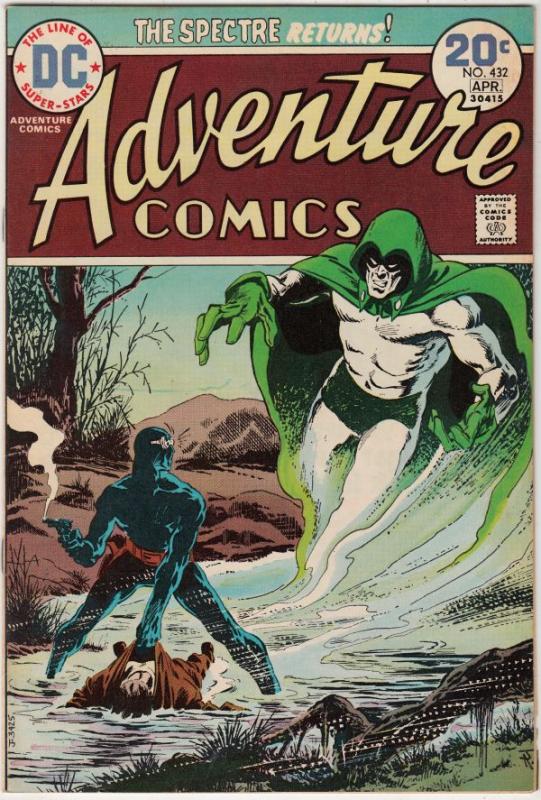 Adventure Comics #432 (Apr-74) FN/VF Mid-High-Grade The Spectre