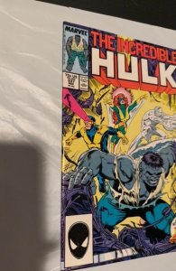 The Incredible Hulk #337 (1987) Joe fix it vs x-Factor