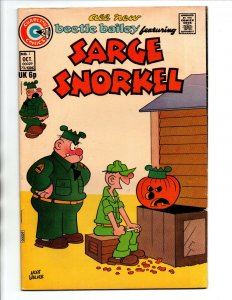 Sarge Snorkel #1 - Beetle Bailey - Charlton - 1973 - FN/VF