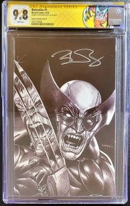 ?? WOLVERINE #1 CGC 9.8 SS by Ben Percy ? MICO SUAYAN VIRGIN SKETCH ? crain 