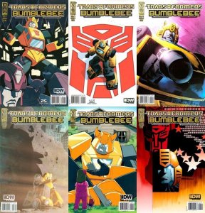 Transformers: Bumblebee #1-4 (2009-2010) IDW Comics - 6 Comics 722295250679