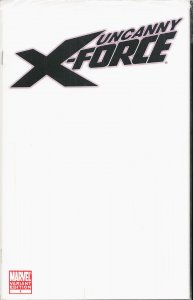 Uncanny X-Force #1 Blank Cover (2010) X-Force