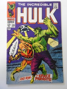 The Incredible Hulk #103 (1968) VG/FN Condition!