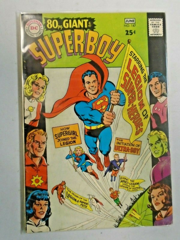 Superboy #147 80-Page Giant 3.5 (1968)