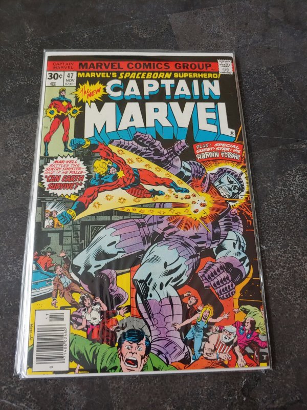 Captain Marvel #47 British Variant (1976)