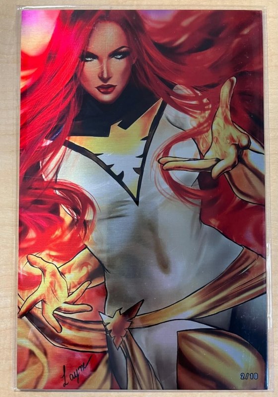 Mad Love Phoenix X-Men Cosplay METAL Virgin Variant by Layne FMJ Cover /10