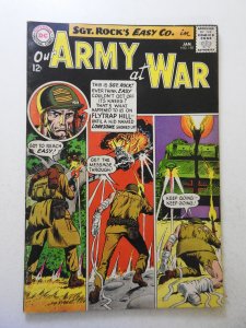 Our Army at War #150 (1965) GD+ Condition moisture damage, rusted staples