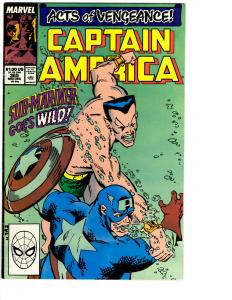 11 Capt America Marvel Comics #361 362 363 364 365 366 (366) 367 368 369 370 BH7