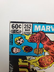 Fantastic Four #252 (1983) Newstand