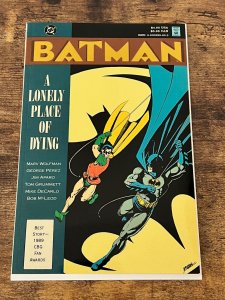 Batman: A Lonely Place of Dying (1990). NM+. Perez-c. Second printing.