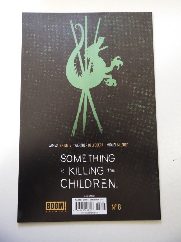 Something is Killing the Children #8 Second Print Cover (2020) VF+ Condition