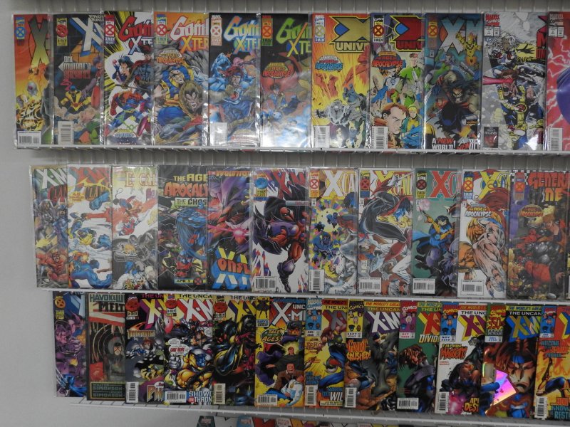 Huge Lot 180+ Comics W/ Uncanny X-Men, Weapon X, Chronicles+ Avg VF Condition!