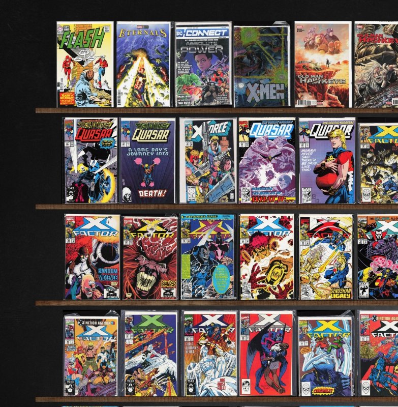 Huge Lot 150+ Comics with X-Factor, Quasar, The H.A.R.D. Corps, X-Force & More!